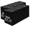 Mighty Max Battery 12V 5AH SLA Battery Replaces Honeywell HPS123 Power Supply - 6 Pack ML5-12MP660279213331324